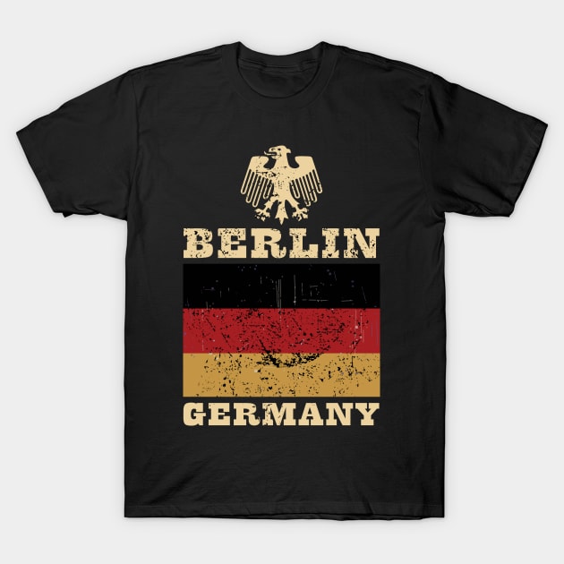 Flag of Germany T-Shirt by KewaleeTee